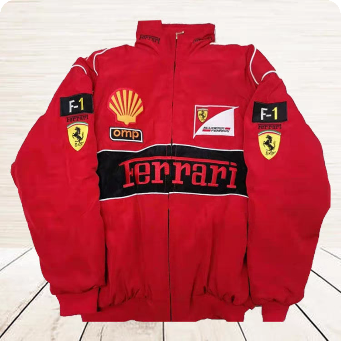 F1 racing suit motorcycle cotton suit American retro motorcycle riding suit men's and women's cotton jacket