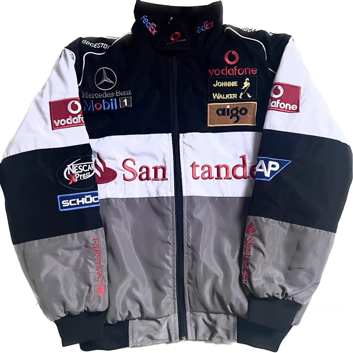 F1 racing suit motorcycle cotton suit American retro motorcycle riding suit men's and women's cotton jacket