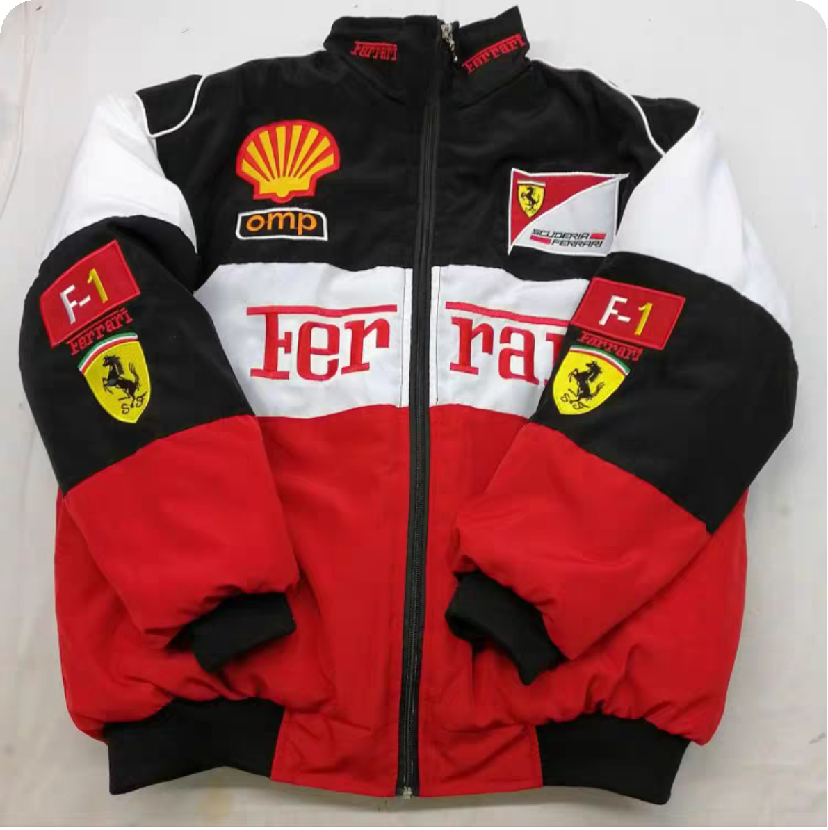 F1 racing suit motorcycle cotton suit American retro motorcycle riding suit men's and women's cotton jacket
