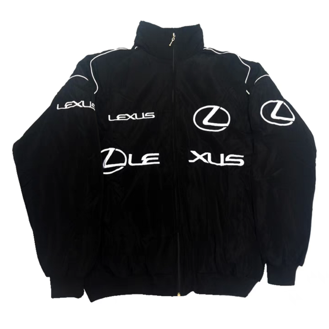 F1 racing suit motorcycle cotton suit American retro motorcycle riding suit men's and women's cotton jacket