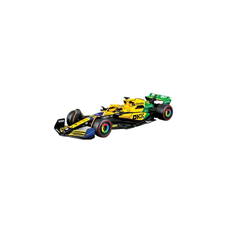 Monaco MCL38 McLaren simulation alloy car model
