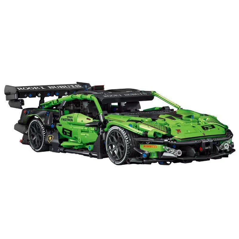 GT3 Lambo  Building Block Model Kit — 1644 Pieces